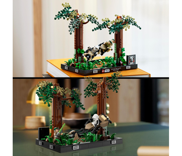 LEGO Star Wars 75353 Diorama: Pościg na ścigaczu przez Endor™ - 1091444 - zdjęcie 4